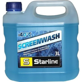 Směs do ostřikovače Starline Zimní směs do ostřikovačů 3 l (-40°C) NA SW-3