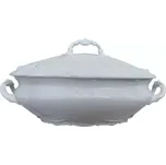 Mísa polévková oválná reliéfní Opera 2,l Český porcelán Dubí