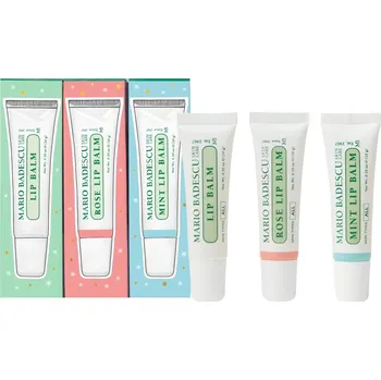 Kosmetická sada Mario Badescu Lip Balm Trio - dárková sada tří výživných balzámů na rty
