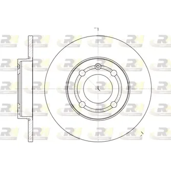 Brzdový kotouč ROADHOUSE Brzdový kotouč - 239 mm RDH 6418.00