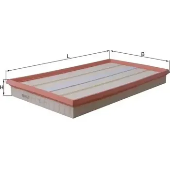 Vzduchový filtr MAHLE Vzduchový filtr MAO LX 1573