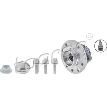 TOPRAN Sada ložiska kola TPR 207 392