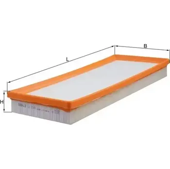 Vzduchový filtr MAHLE Vzduchový filtr MAO LX 1249