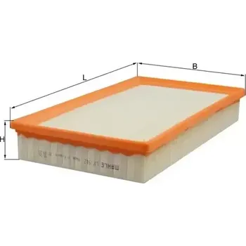 Vzduchový filtr MAHLE Vzduchový filtr MAO LX 942