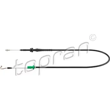 Plynové lanko TOPRAN Lanko pedálu plynu TPR 102 647