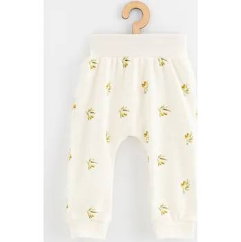 Dupačky NEW BABY Kojenecké kalhoty z organické bavlny Olivy New Baby Vel. 62