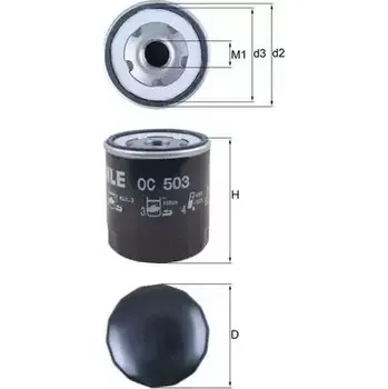 Olejový filtr MAHLE Olejový filtr MAO OC 503