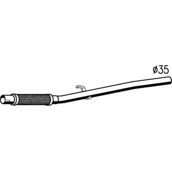 Výfuková trubka Starline Výfuková trubka 18.12.422