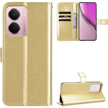 Pouzdro na mobilní telefon Crazy knížkové pouzdro na Realme 14 5G - zlaté