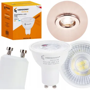 Žárovka LED žárovka GU10 10W 3000K VERGIONIC
