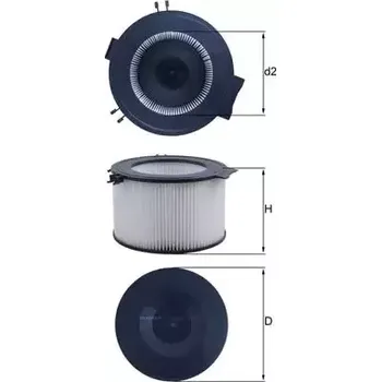 Kabinový filtr MAHLE Filtr - vzduch v interiéru MAO LA 65