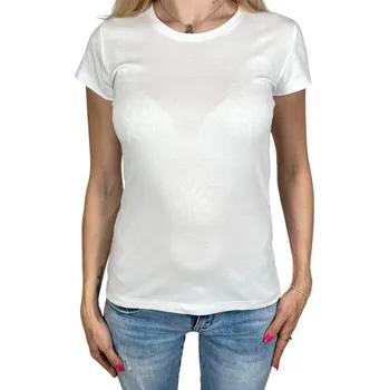 BEATER Dámské tričko s krátkým rukávem KIKY Barva: Bílá, Velikost: 2XL