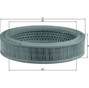 Vzduchový filtr KNECHT Vzduchový filtr KNC LX 160