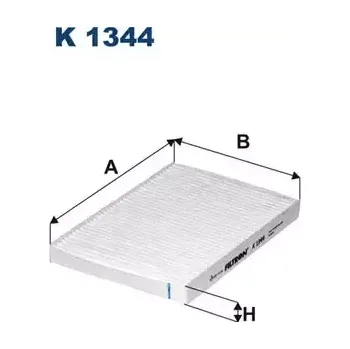 Kabinový filtr FILTRON Filtr vzduchu v interiéru FI K1344