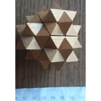 Hlavolam Hvězda Snowflake mala