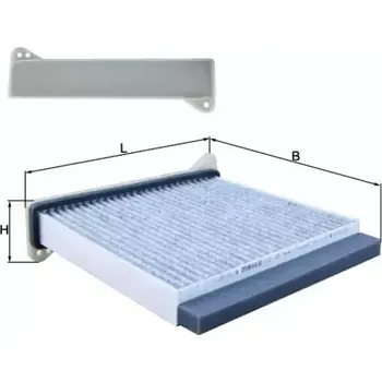 Kabinový filtr MAHLE Filtr - vzduch v interiéru MAO LAK 485