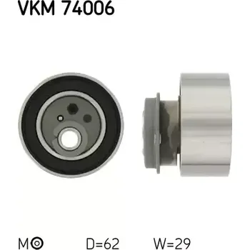 Rozvod motoru SKF Napínací kladka - ozubený řemen SK VKM74006