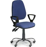 Kancelářská židle Comfort Biedrax Z9672m s područkami a chromovaným křížem