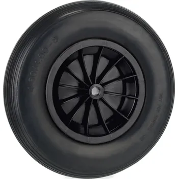 Kolečko PU kolečko trakaře 4.80/4.00-8 pevná pryž bez defektu