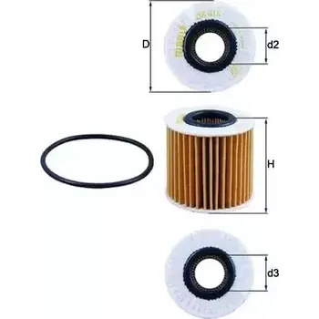 Olejový filtr MAHLE Olejový filtr MAO OX 414D2