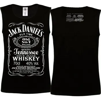 Pánské tričko Tílko Jack Daniel's Druh: Pánské, Barva: Černá, Velikost: M