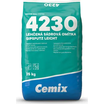 Cemix Omítka sádrová 4230 lehčená 25 kg
