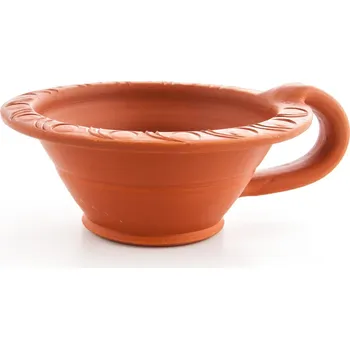 Mani Bhadra Mani Bhadra Kadidelnice Terakotová miska pro vykuřování, 13 cm