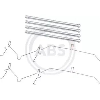 Přislušenství brzdového systému A.B.S. Sada příslušenství obložení kotoučové brzdy ABS 1701Q