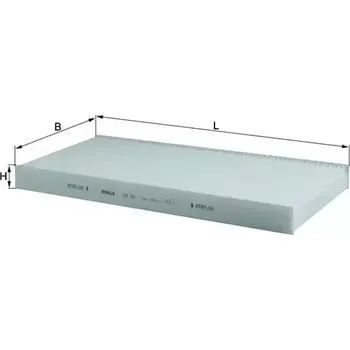 Kabinový filtr MAHLE Filtr - vzduch v interiéru MAO LA 78