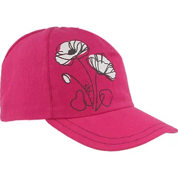 Kšiltovka Dívčí kšiltovka RDX 7916 - fuxie, lehká,gumička