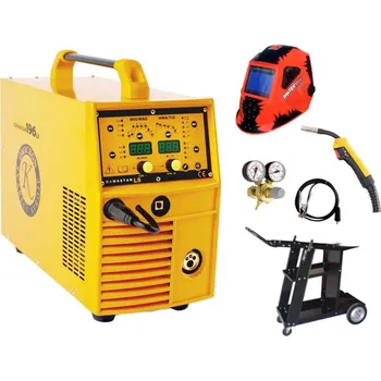 Svářečka Omicron GAMASTAR 196LS + zem + horak + kukla + ventil + lahev + vozík, záruka 3+2 roky