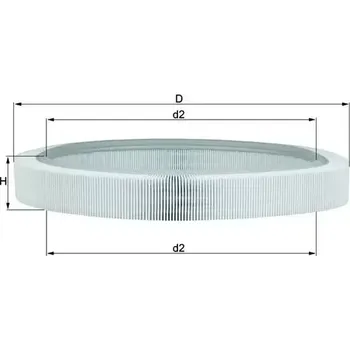 Autodíl MAHLE Vzduchový filtr MAO LX 61