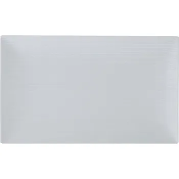 Servírovací podnos/talíř Cirque 24x11,5 cm, bílý