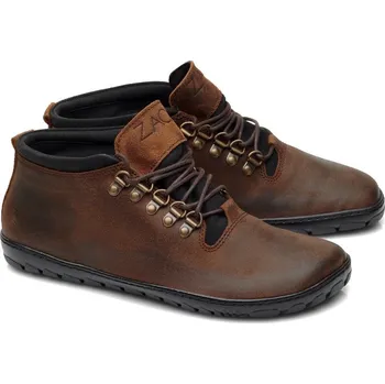 Dámské polobotky Kožené boty Zaqq Expeq mid brown waterproof 43