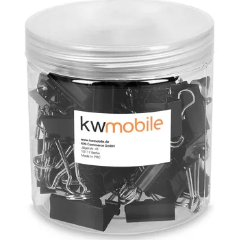 Kancelářská sponka Skládací spony na dokumenty kwmobile (3 velikosti)