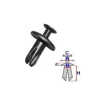 ROMIX Příchytka univerzální - 10 ks RO C10079