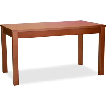 Jídelní stůl Clasic 28 mm - boční rozklad Barva: třešeň, Rozměry: 76.5 cm/140 cm/80 cm/60 cm