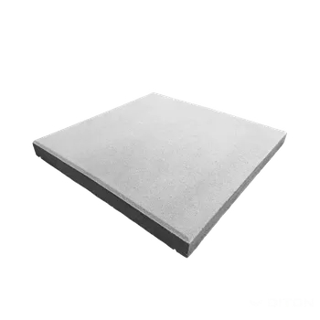 Příslušenství pro plot Diton Stříška plotová 50 500×500×55 mm sloupková průběžná bílá (40)