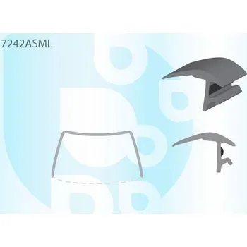 Autosklo PILKINGTON Těsnění - přední sklo WS RAHMEN 1-TLG AS 7242ASML