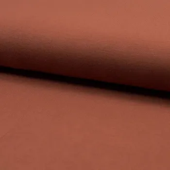 Bambusový úplet terakotový, š.150