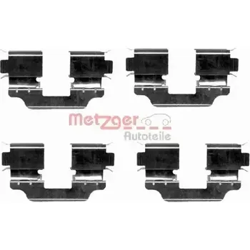 Přislušenství brzdového systému METZGER Sada příslušenství obložení kotoučové brzdy MTG 109-1653