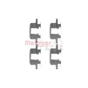 Přislušenství brzdového systému METZGER Sada příslušenství obložení kotoučové brzdy MTG 109-1711
