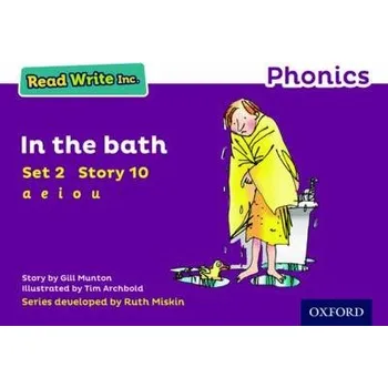 Cizí jazyk Read Write Inc. Phonics: In the Bath (Purple Set 2 Storybook 10) - Munton, Gill