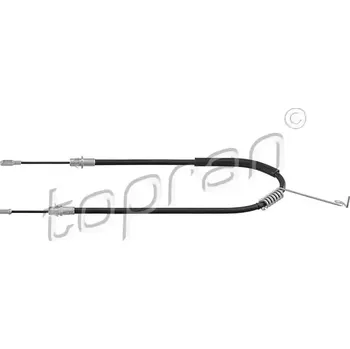 Lanko parkovací brzdy TOPRAN Tažné lanko parkovací brzdy TPR 304 671
