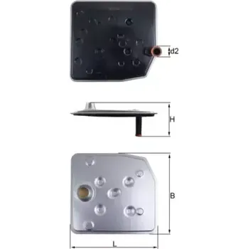 MAHLE Hydraulický filtr automatické převodovky MAO HX 263