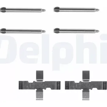 Přislušenství brzdového systému DELPHI Sada příslušenství obložení kotoučové brzdy DF LX0095