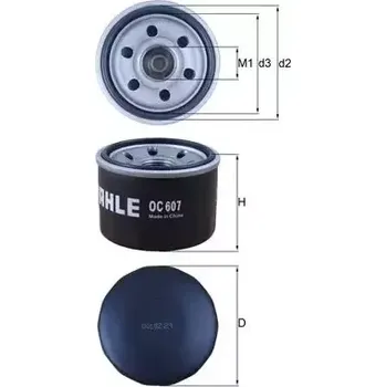 Olejový filtr MAHLE Olejový filtr MAO OC 607