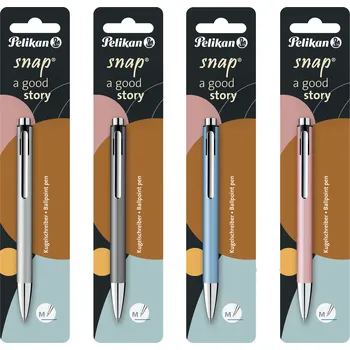 Pero kuličkové Pelikan K10 Snap Metalic, mix barev