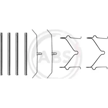 Přislušenství brzdového systému A.B.S. Sada příslušenství obložení kotoučové brzdy ABS 1050Q
