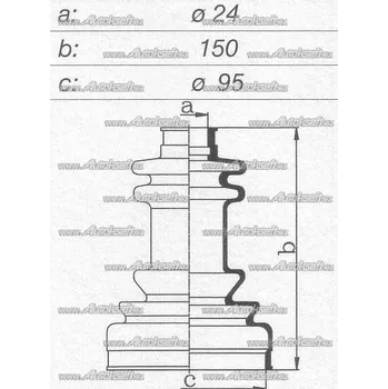 Manžeta ke kolu GOMET Manžeta ke kolu, (sada) GO 668000B
